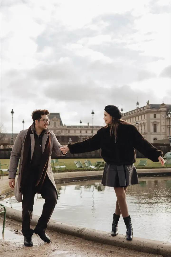 Engagement Photoshoot in Paris