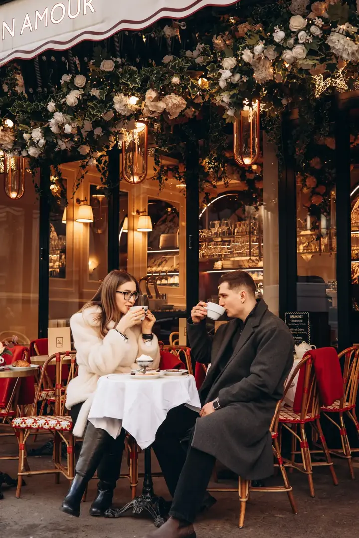 Sesión de Fotos en Pareja at Parc Monceau