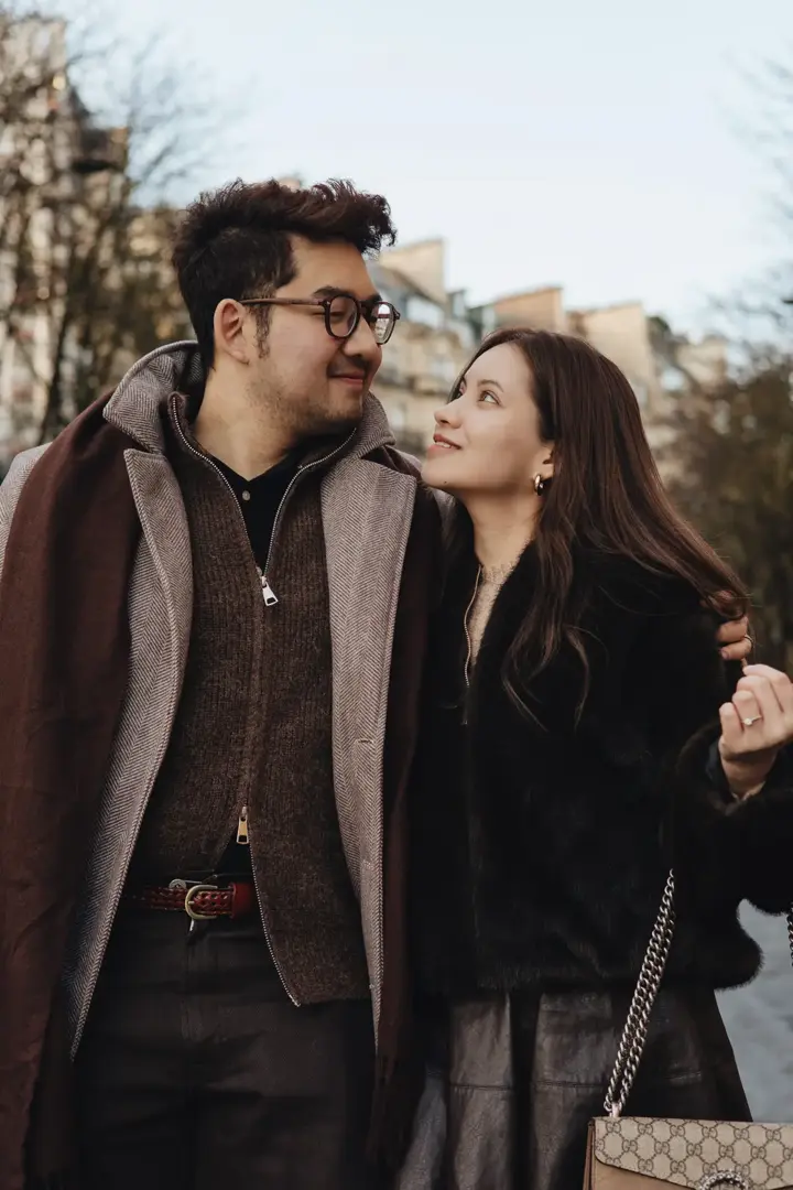 Sesión de Fotos en Pareja at Parc Monceau